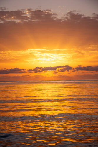 Sunrise sea colors 3